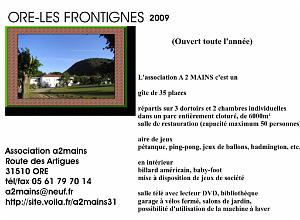 COLO ORE LES FRONTIGNES 2 